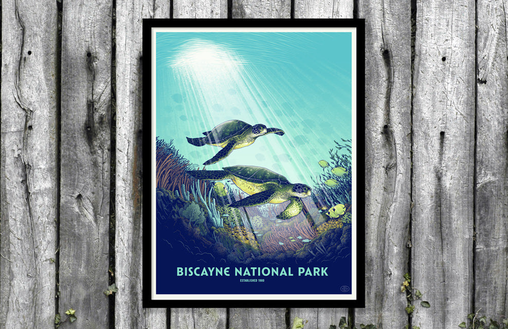 They're Here! The 59PS Biscayne National Park Posters