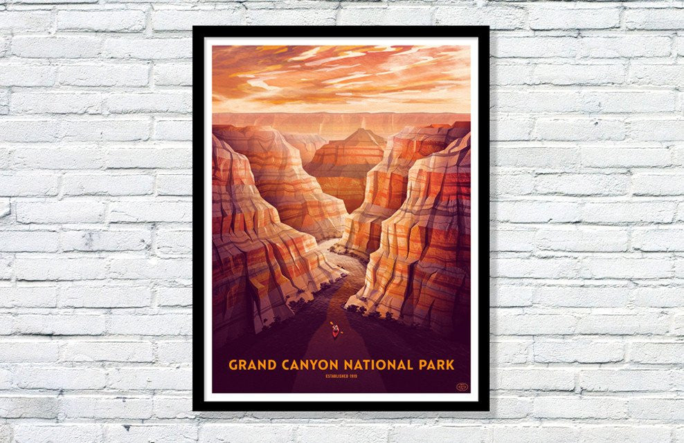 They're Here: The 59PS Grand Canyon National Park Posters!