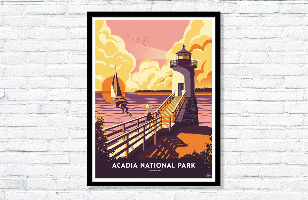They're Here: The 59PS Acadia National Park Posters!