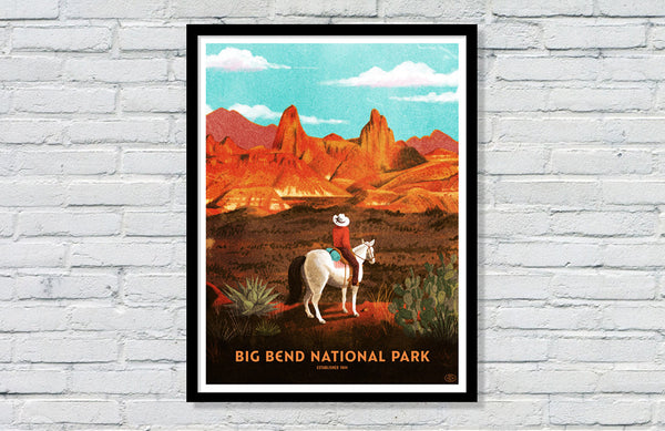 They're Here! The 59PS Big Bend National Park Posters