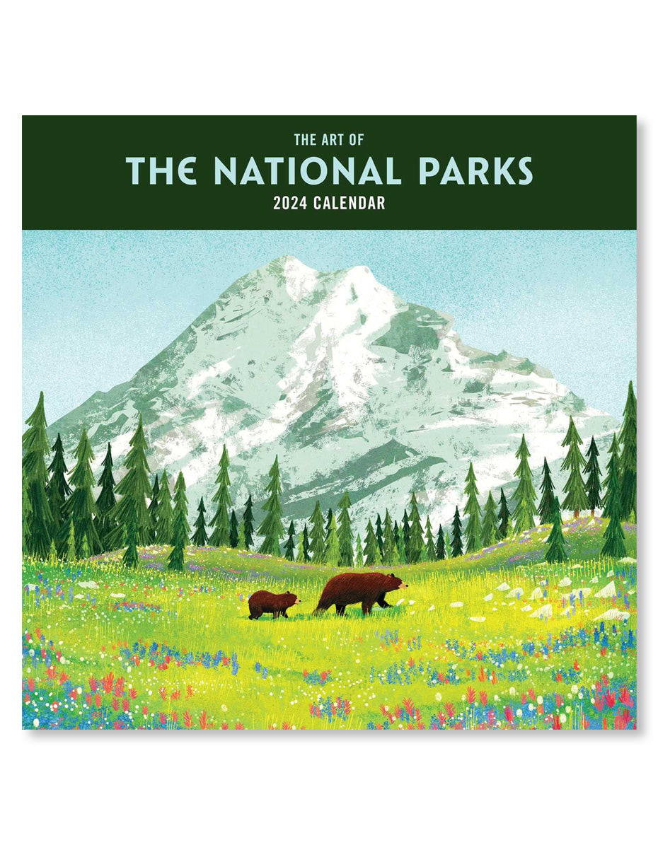 National Parks Calendar by FiftyNine Parks (2024)