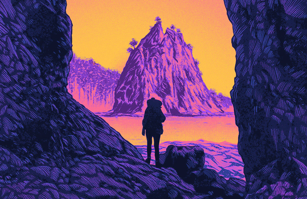 Olympic National Park Poster (Variant)