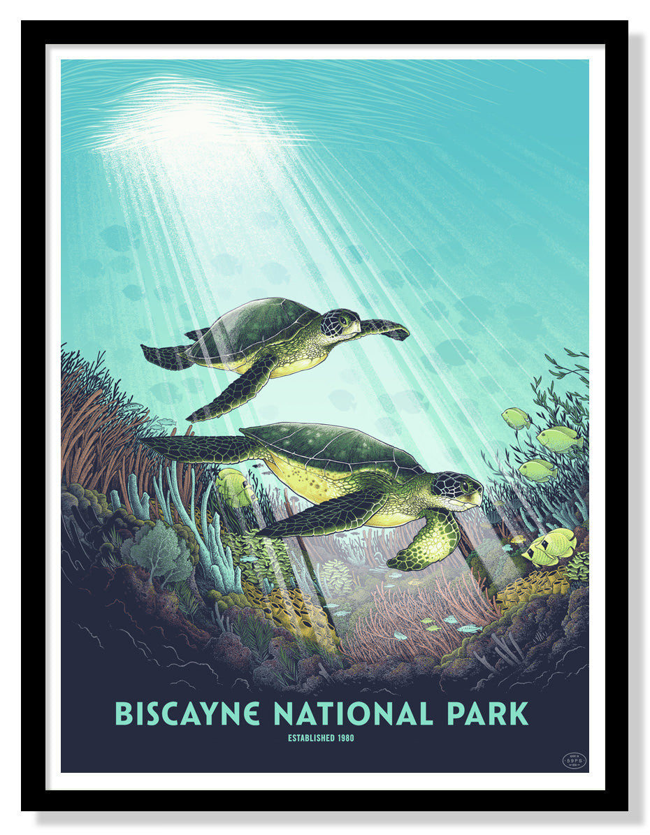 Biscayne National Park Poster (Large)