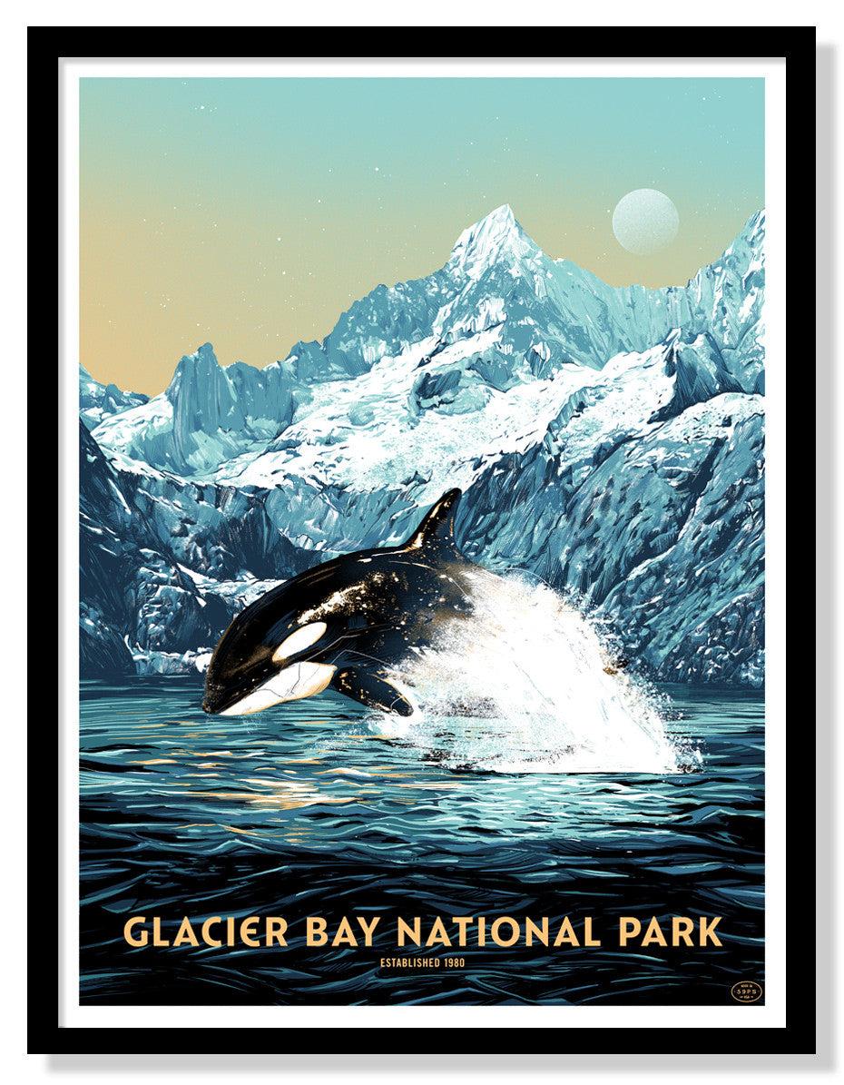 Glacier Bay National Park Poster
