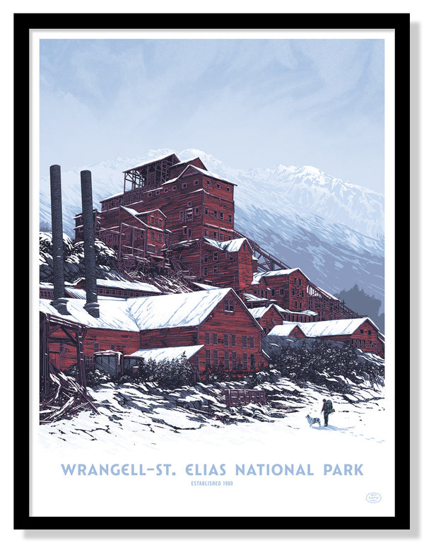 Wrangell — St. Elias National Park Poster (Large Timed Edition)