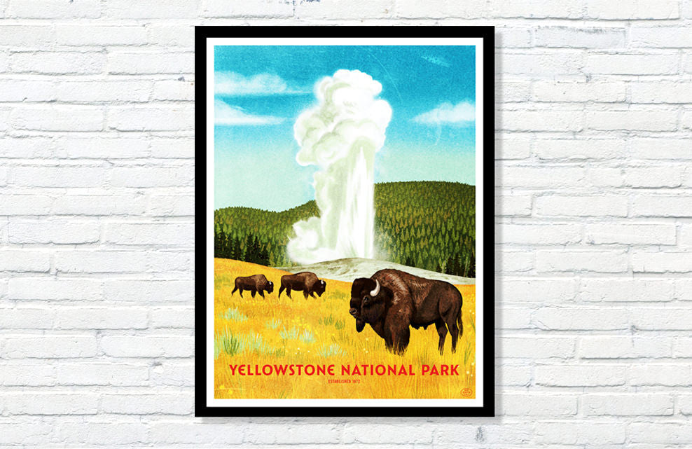 Yellowstone National Park (Large Timed Edition)