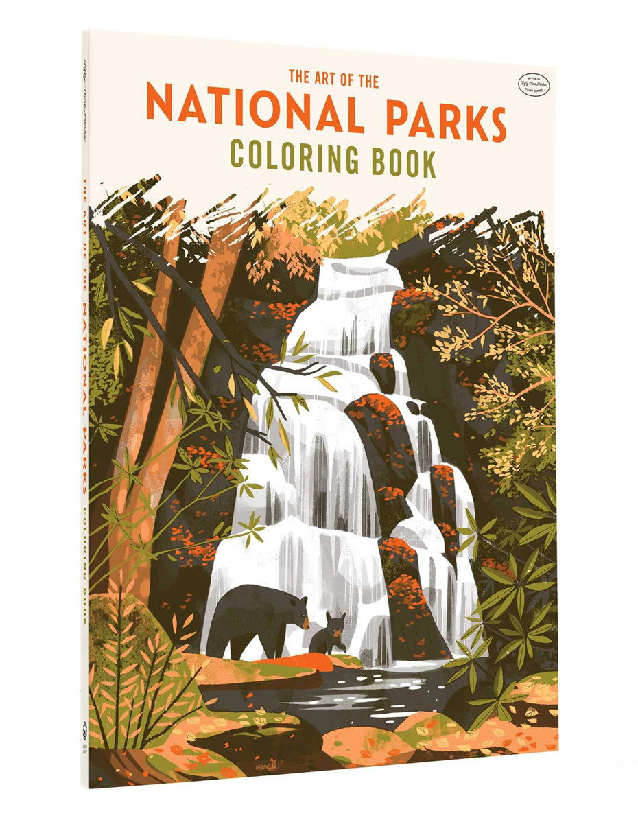 the　Parks　by　of　Parks　Coloring　Book　Fifty-Nine　Art　National