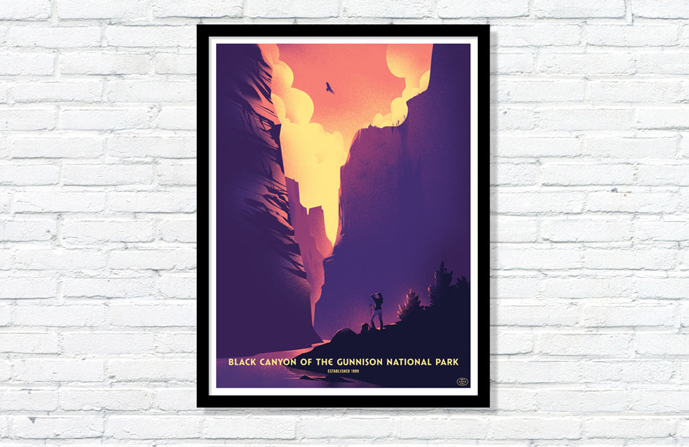 Black Canyon of the Gunnison National Park Poster