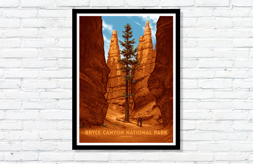 Bryce Canyon National Park Poster (Large Timed Edition) – Fifty-Nine Parks