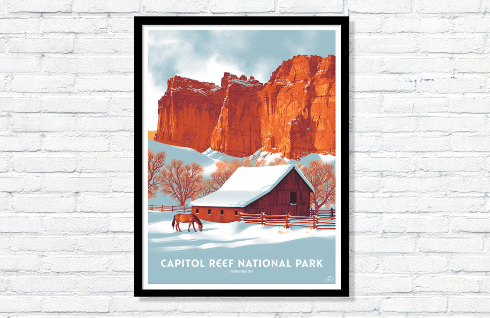 Capitol Reef National Park (Large Timed Edition) – Fifty-Nine Parks