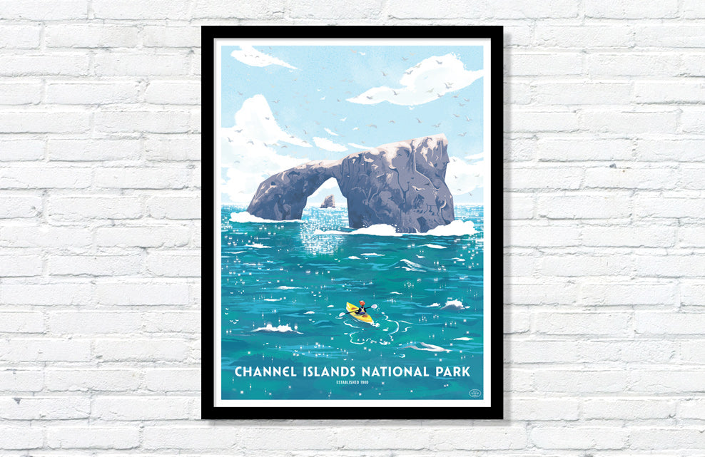 Channel Islands National Park Poster (Large Timed Edition)
