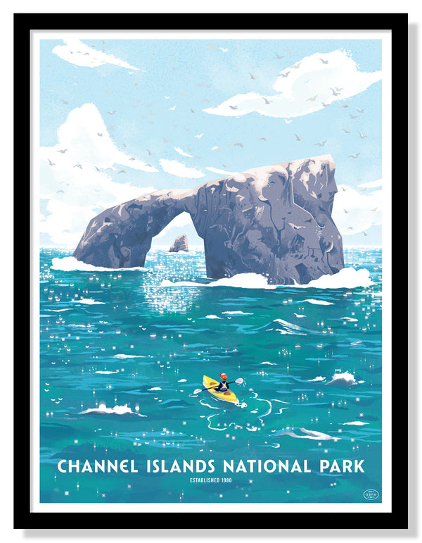 Channel Islands National Park Poster (Large Timed Edition)