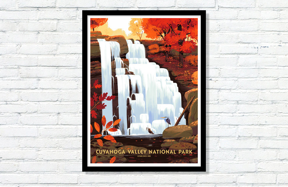 Cuyahoga Valley National Park Poster (Large Timed Edition)