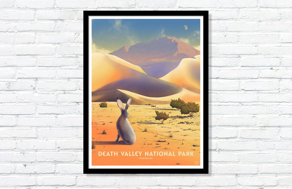 Death Valley National Park Poster (Large Timed Edition)