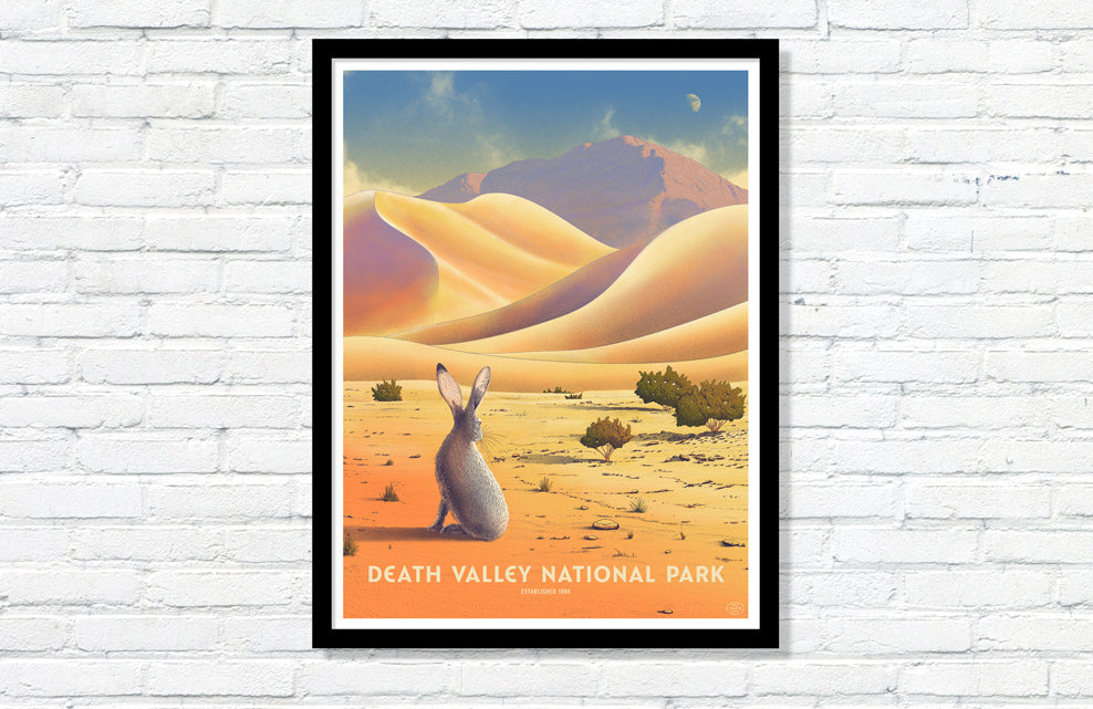 Death Valley National Park Poster – Fifty-Nine Parks