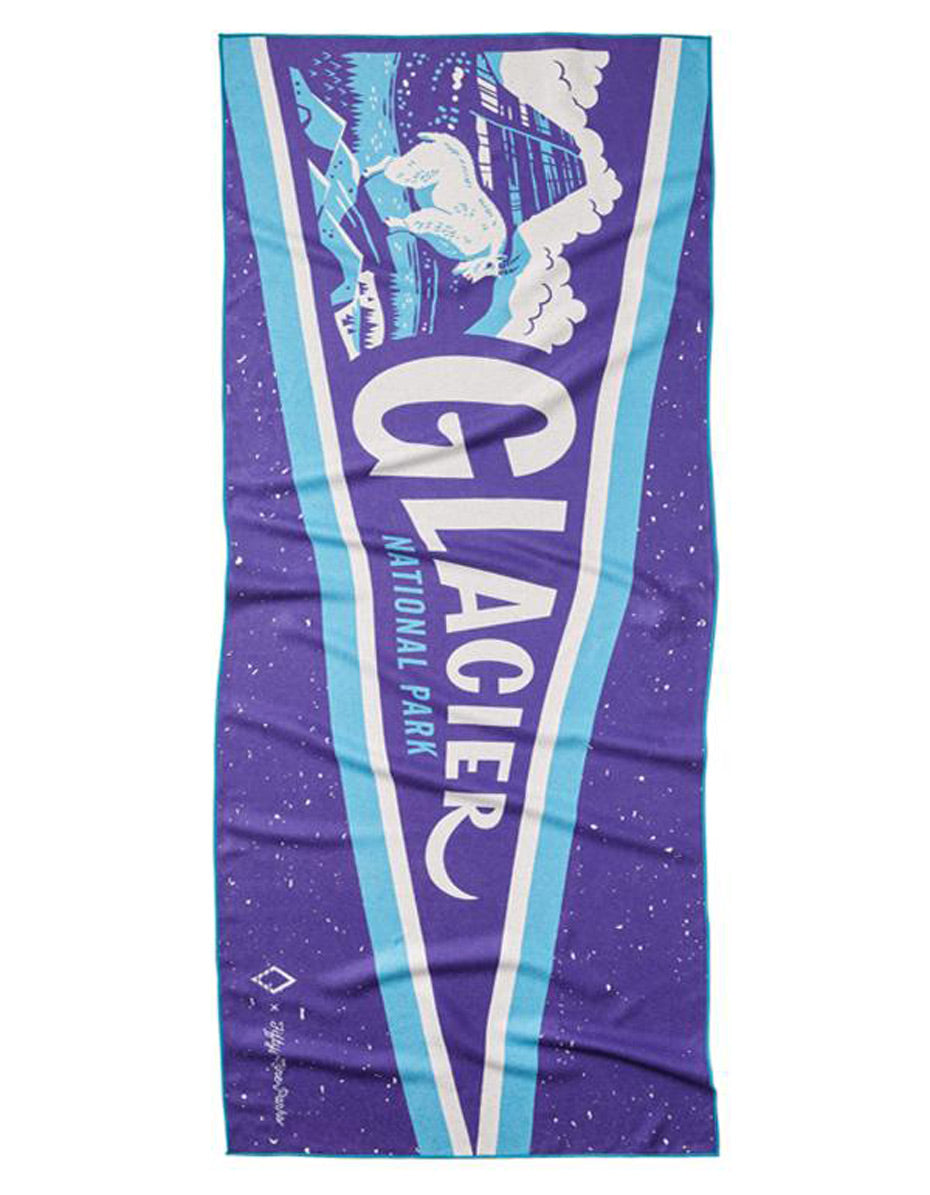 Glacier National Park Nomadix Towel (Flag)
