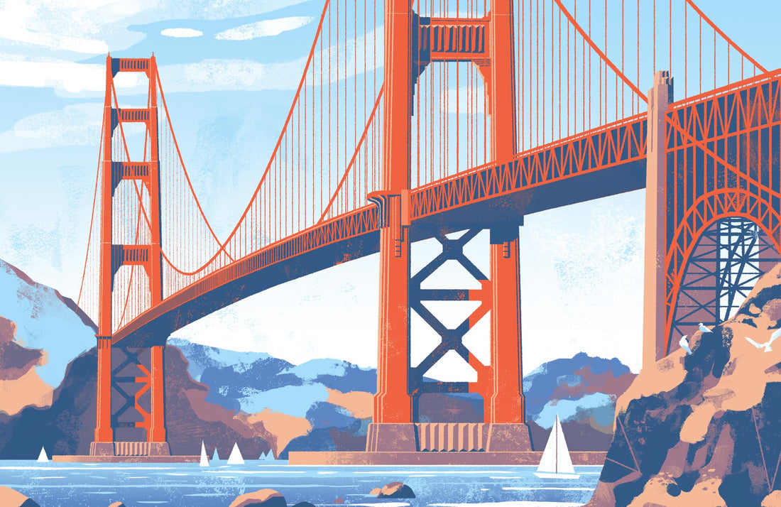 Golden Gate National Recreation Area Poster