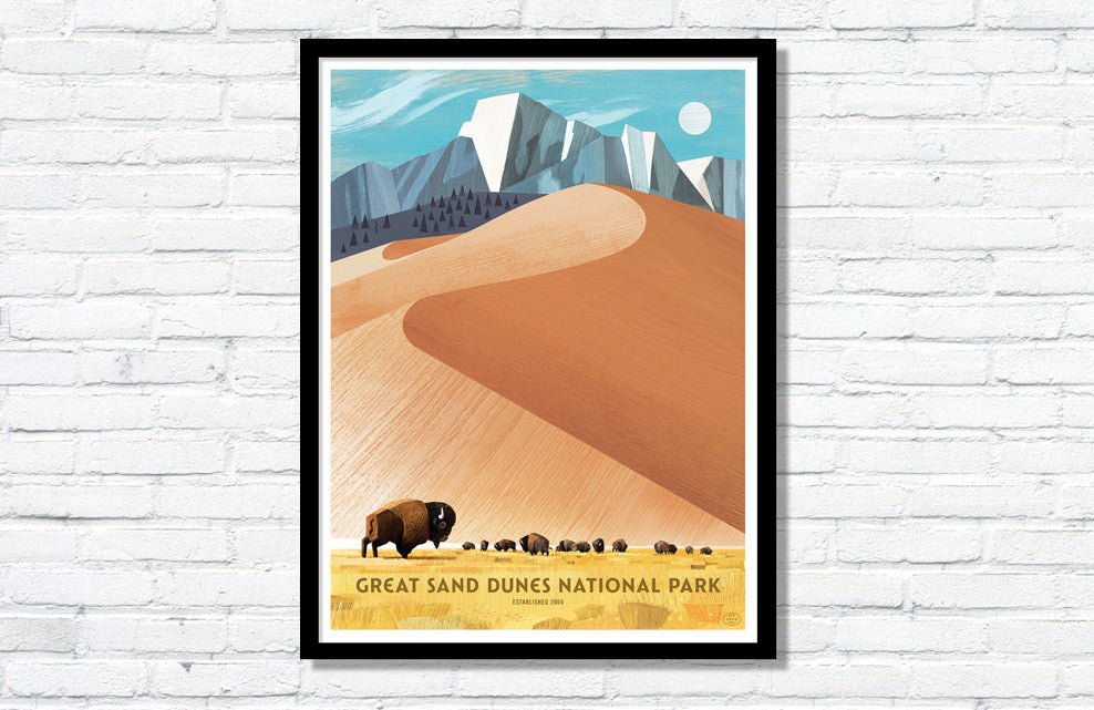 Great Sand Dunes National Park (Large Timed Edition)