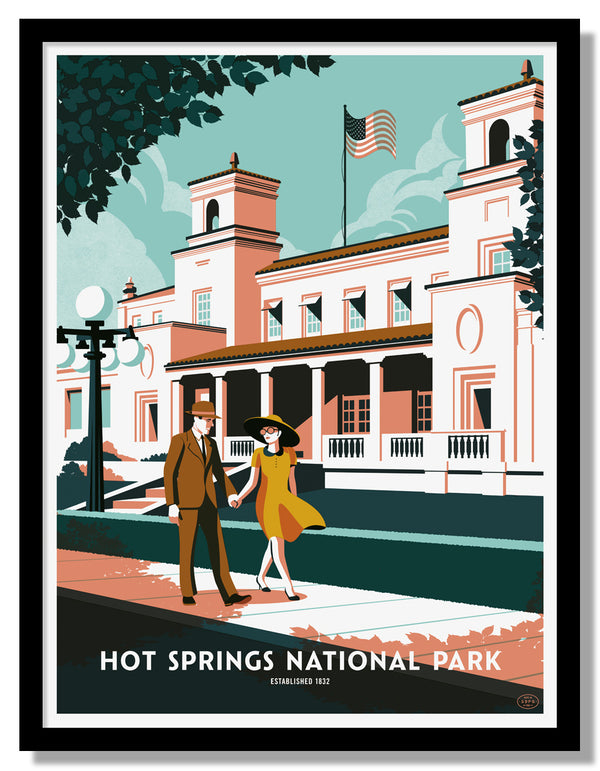 Hot Springs National Park Poster
