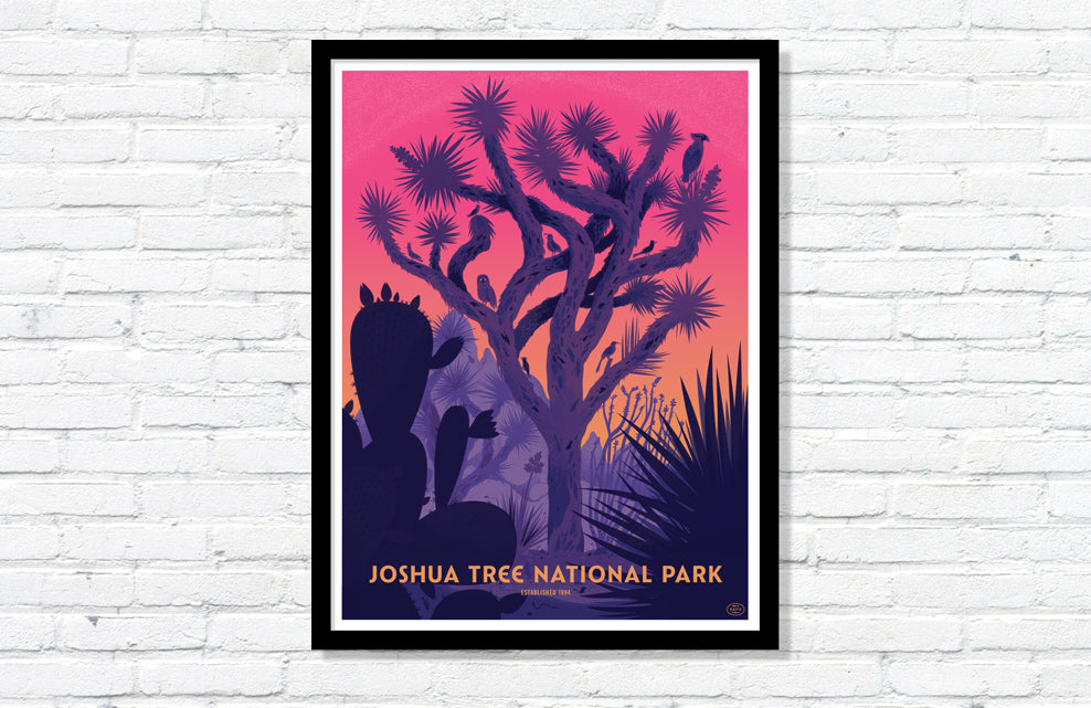 Joshua Tree National Park Poster (Large Timed Edition)