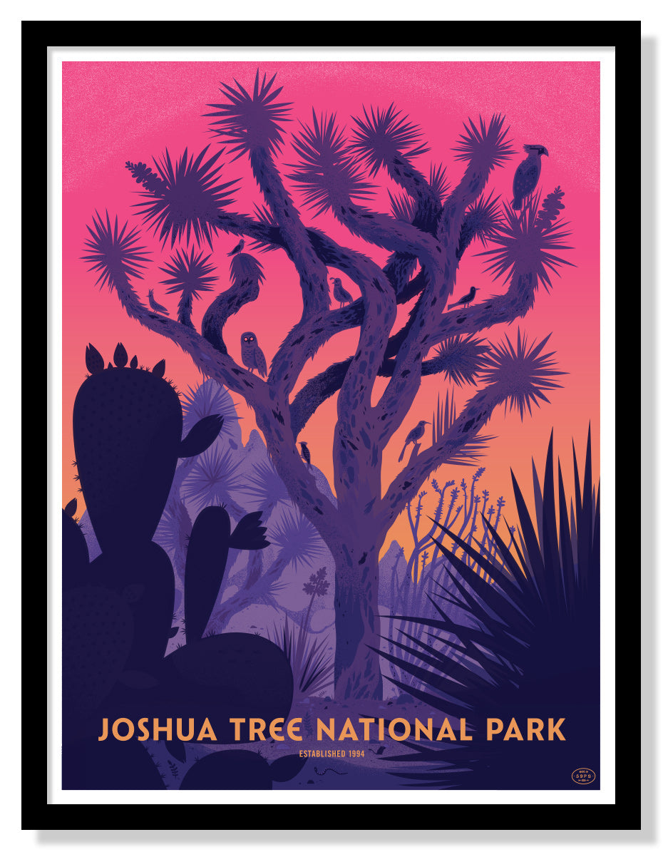 Joshua Tree National Park Poster – Fifty-Nine Parks
