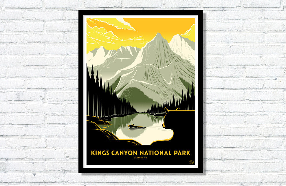 Kings Canyon National Park (Large Timed Edition)