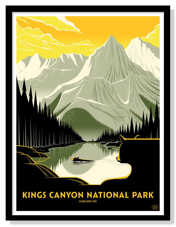 Kings Canyon National Park (Large Timed Edition)