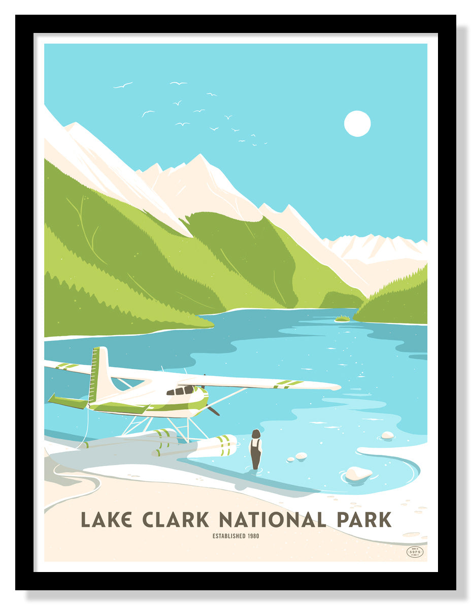 Lake Clark National Park Poster