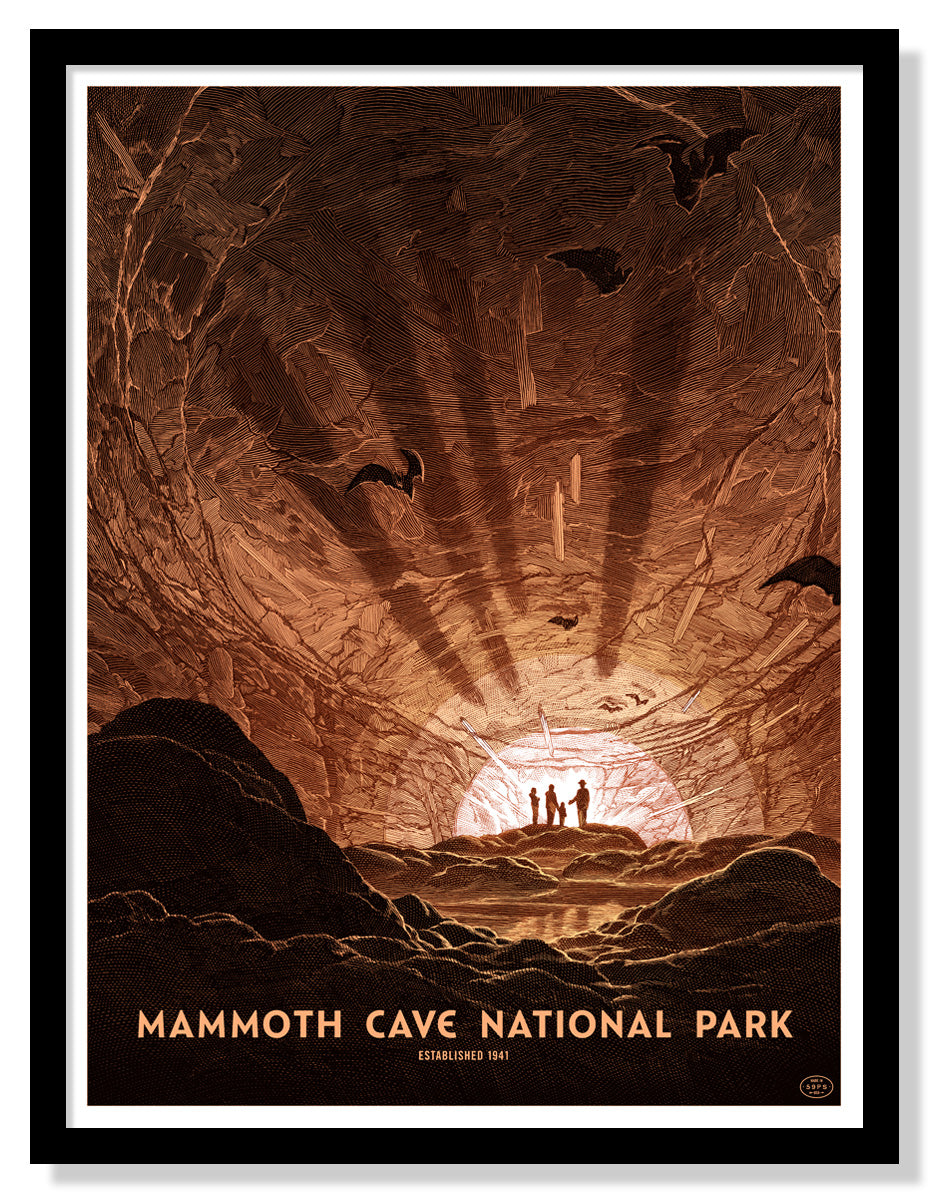 Mammoth Cave National Park Poster (Large Timed Edition)