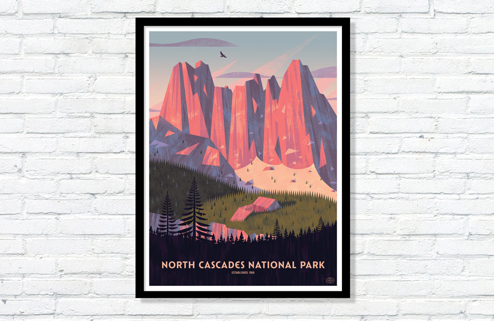 North Cascades National Park (Large Timed Edition)