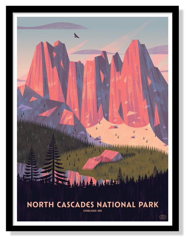 North Cascades National Park (Large Timed Edition)