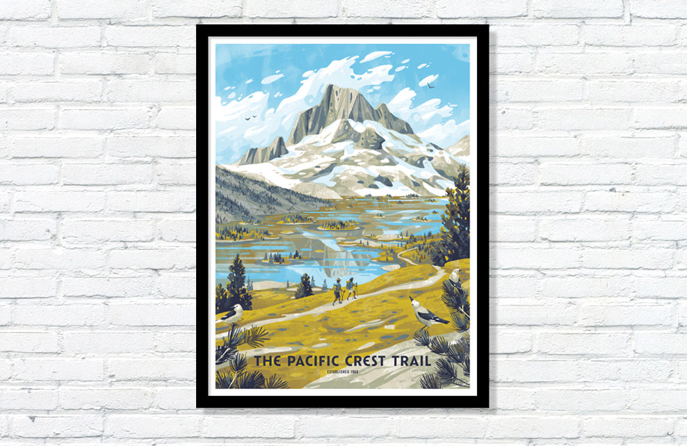 Pacific Crest Trail Poster