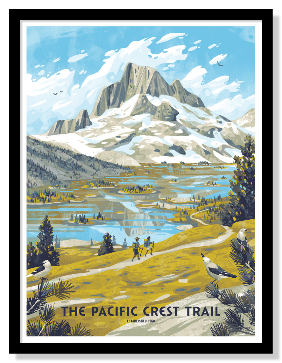Pacific Crest Trail Poster