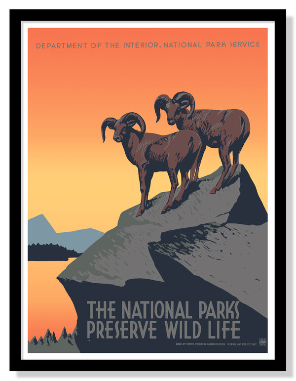 Preserve Wild Life WPA Poster