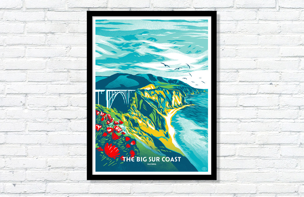 The Big Sur Coast Poster