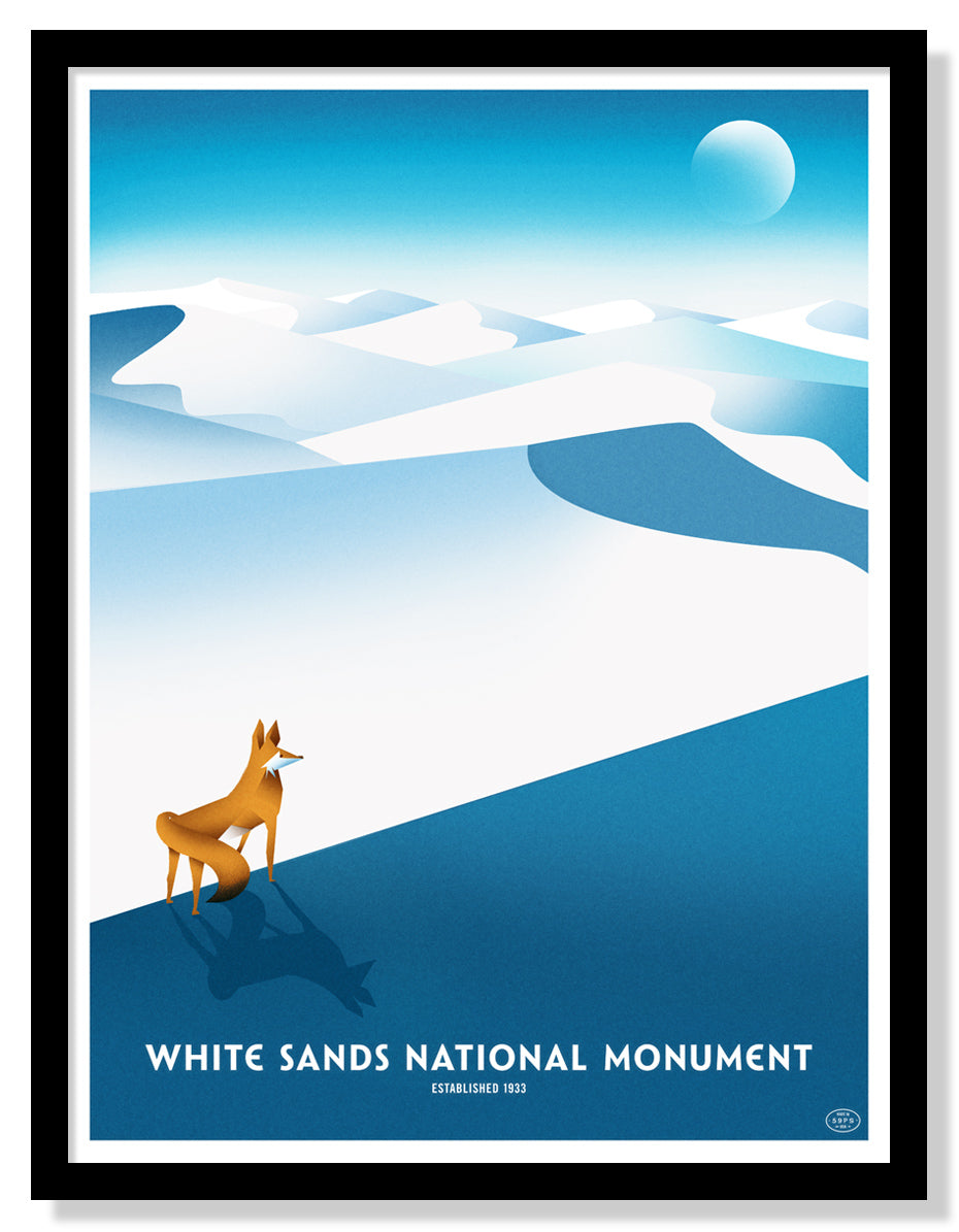 White Sands National Monument Poster