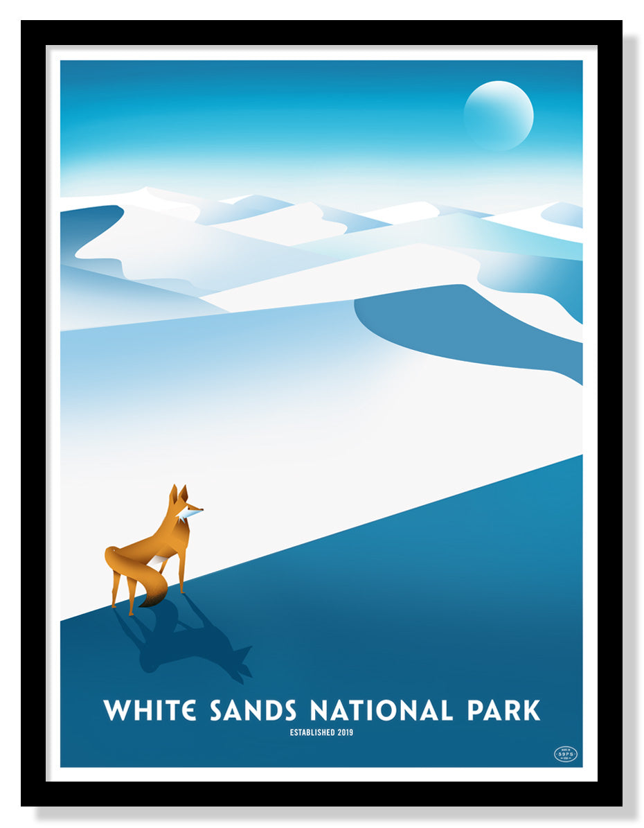 White Sands National Park Poster