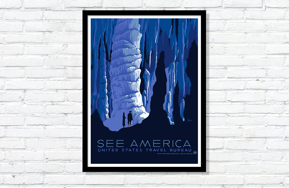 See America WPA Poster (Large Timed Edition)
