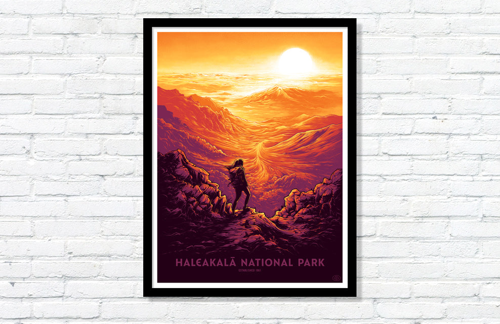 Haleakalā National Park Poster (Large Timed Edition)