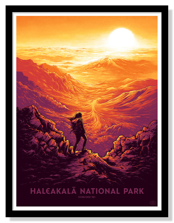 Haleakalā National Park Poster (Large Timed Edition)
